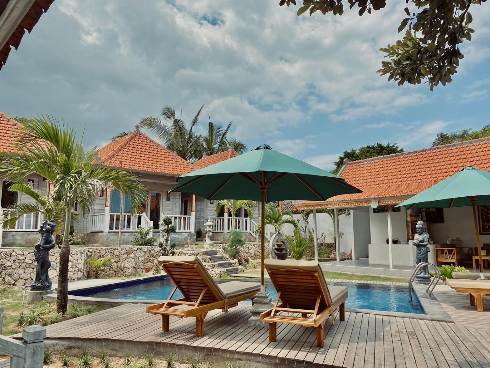 Blue Sky Villa Ceningan Lembongan Eksteriør billede
