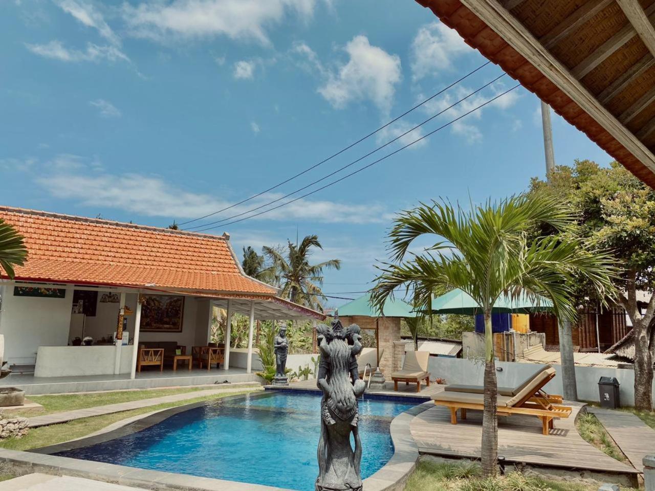 Blue Sky Villa Ceningan Lembongan Eksteriør billede