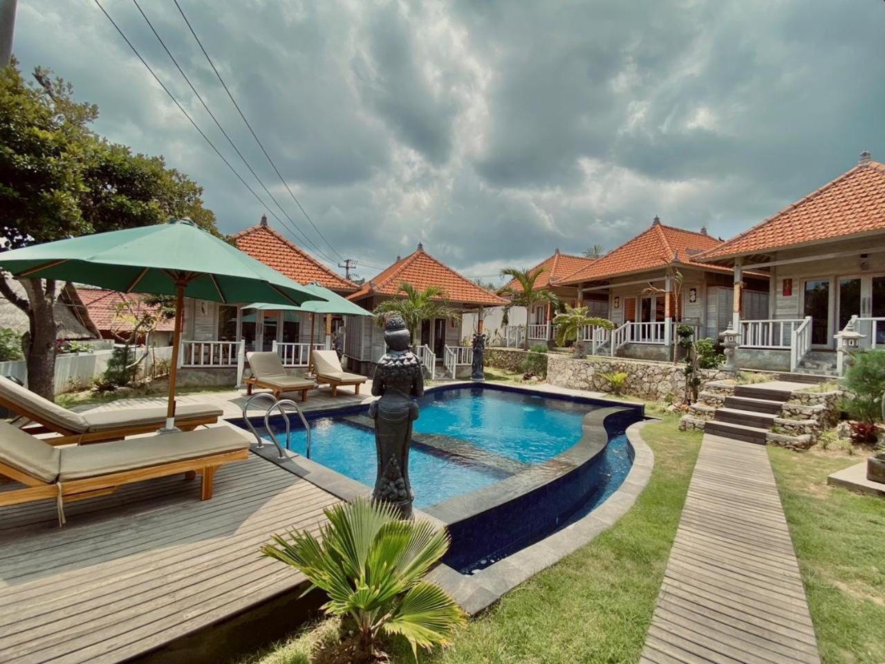 Blue Sky Villa Ceningan Lembongan Eksteriør billede
