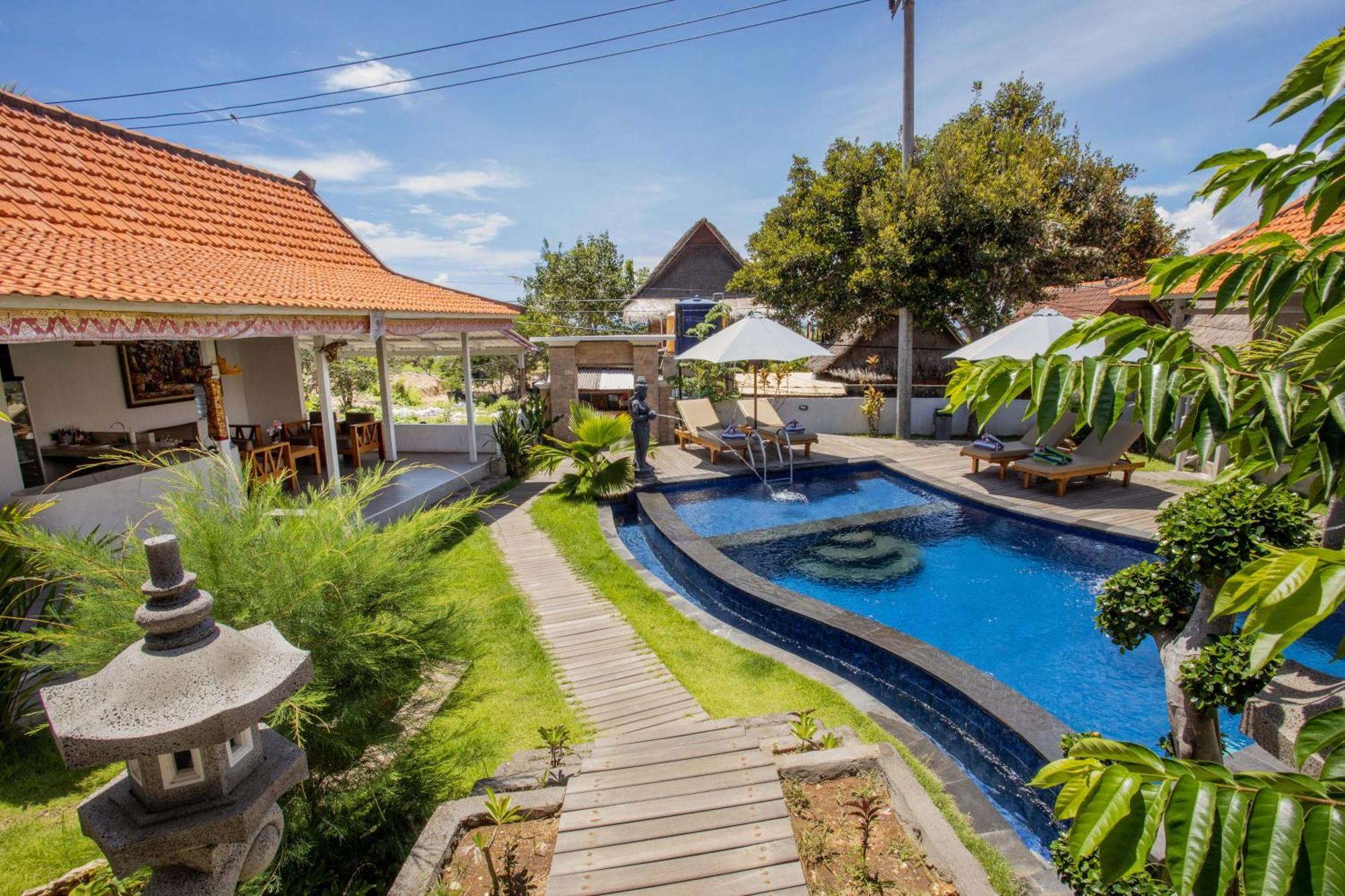 Blue Sky Villa Ceningan Lembongan Eksteriør billede