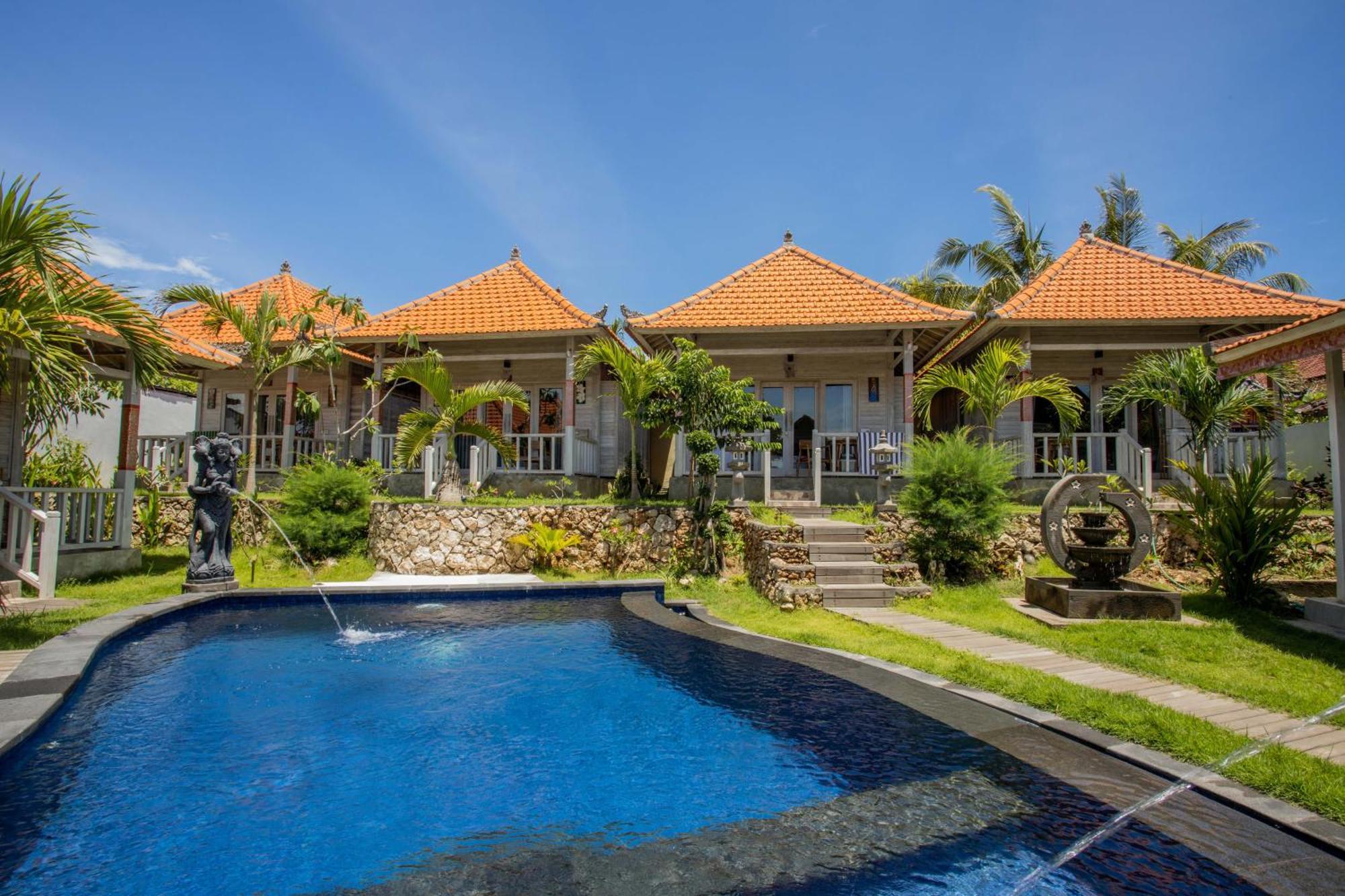 Blue Sky Villa Ceningan Lembongan Eksteriør billede