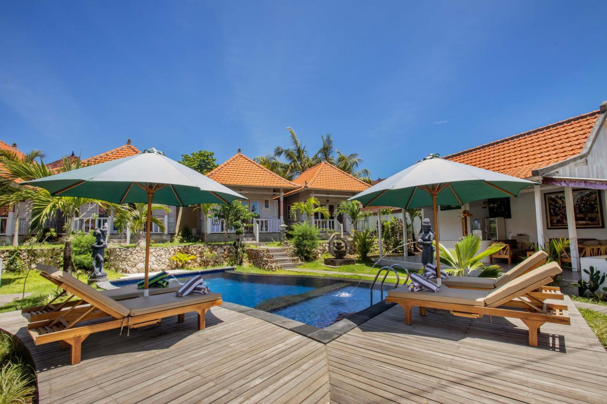 Blue Sky Villa Ceningan Lembongan Eksteriør billede