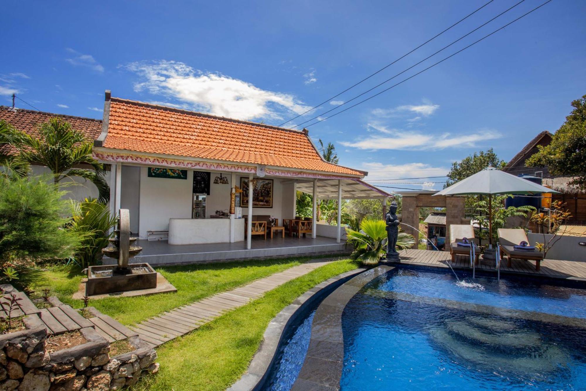 Blue Sky Villa Ceningan Lembongan Eksteriør billede