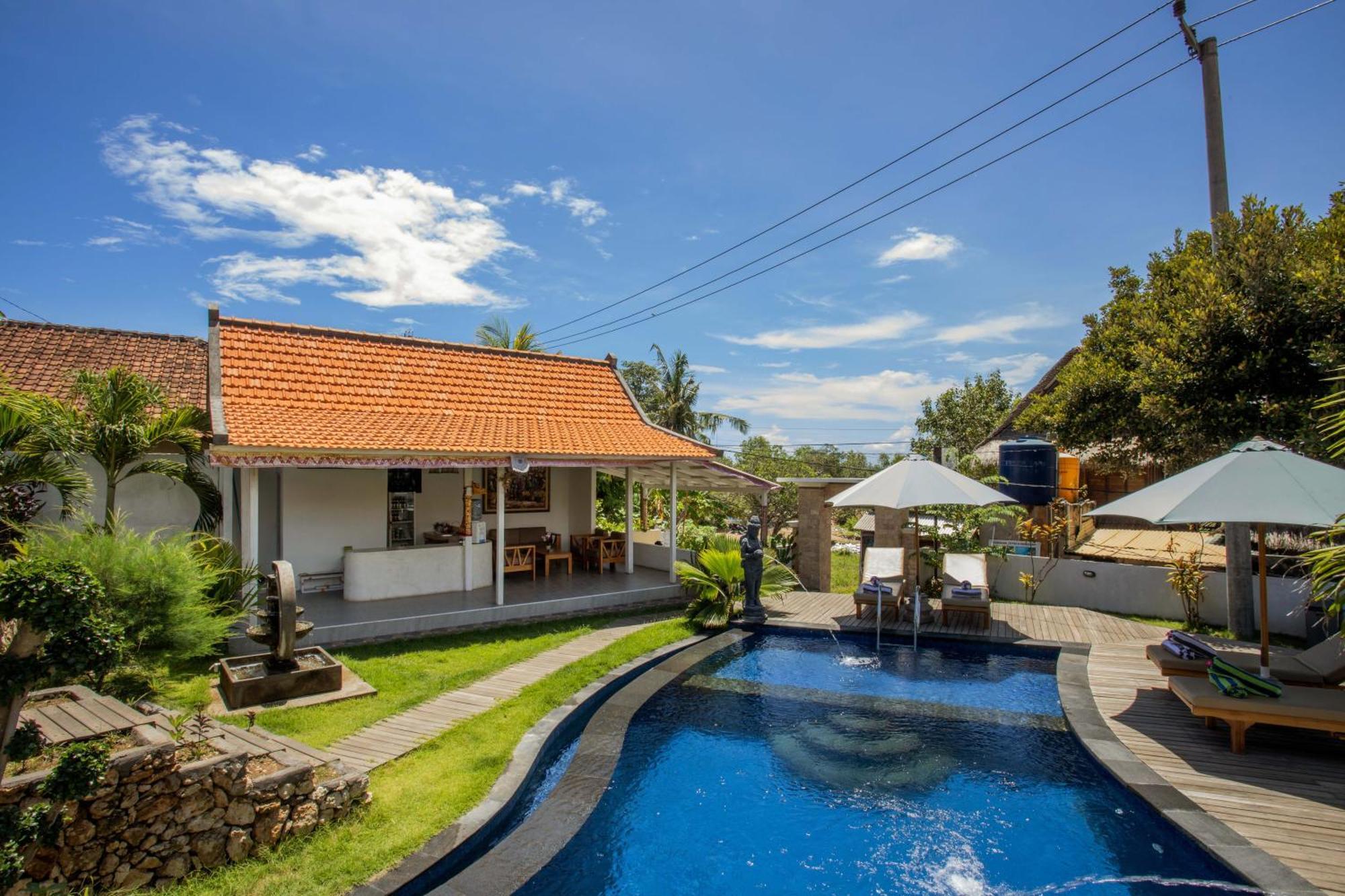 Blue Sky Villa Ceningan Lembongan Eksteriør billede