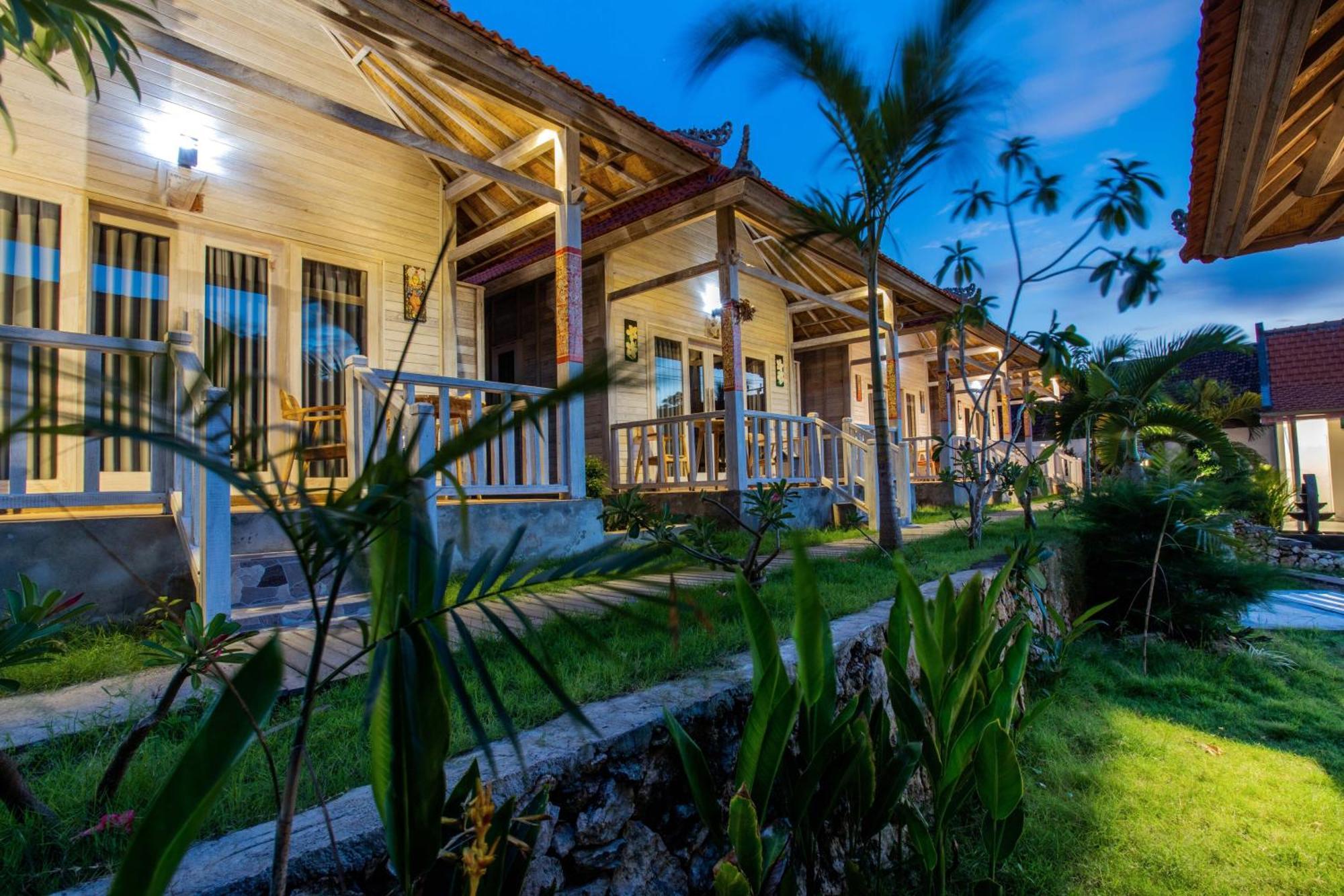 Blue Sky Villa Ceningan Lembongan Eksteriør billede