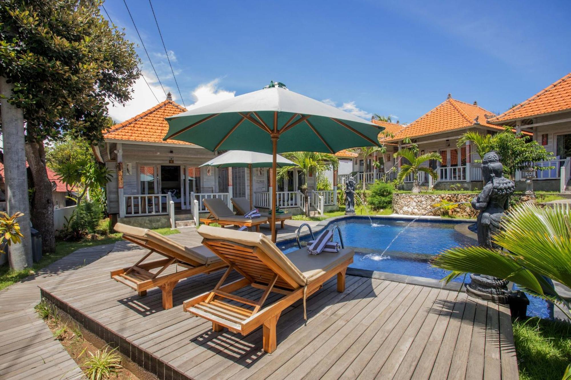 Blue Sky Villa Ceningan Lembongan Eksteriør billede