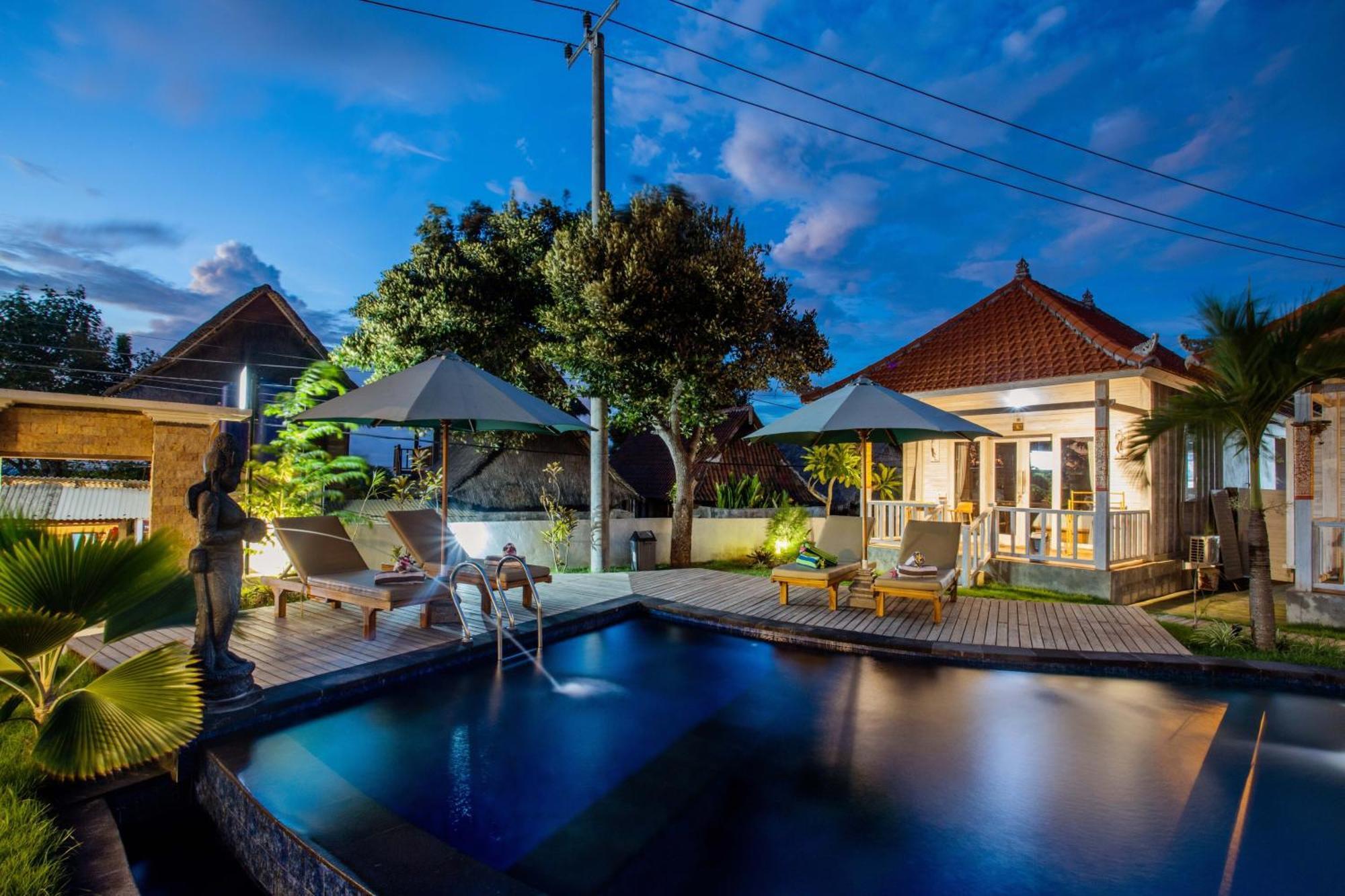 Blue Sky Villa Ceningan Lembongan Eksteriør billede