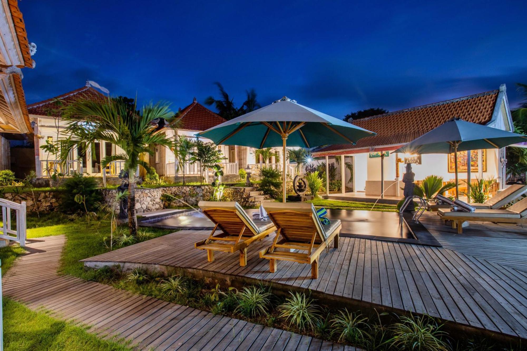 Blue Sky Villa Ceningan Lembongan Eksteriør billede