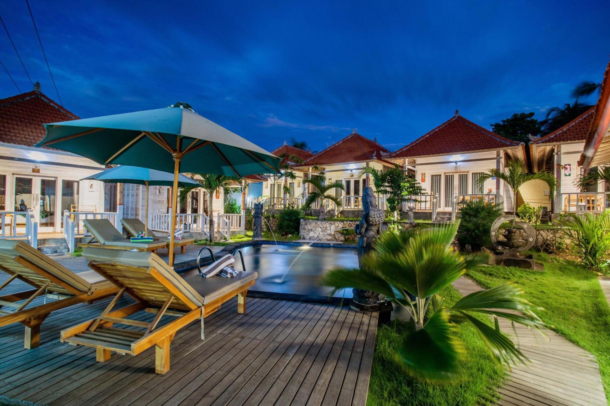 Blue Sky Villa Ceningan Lembongan Eksteriør billede