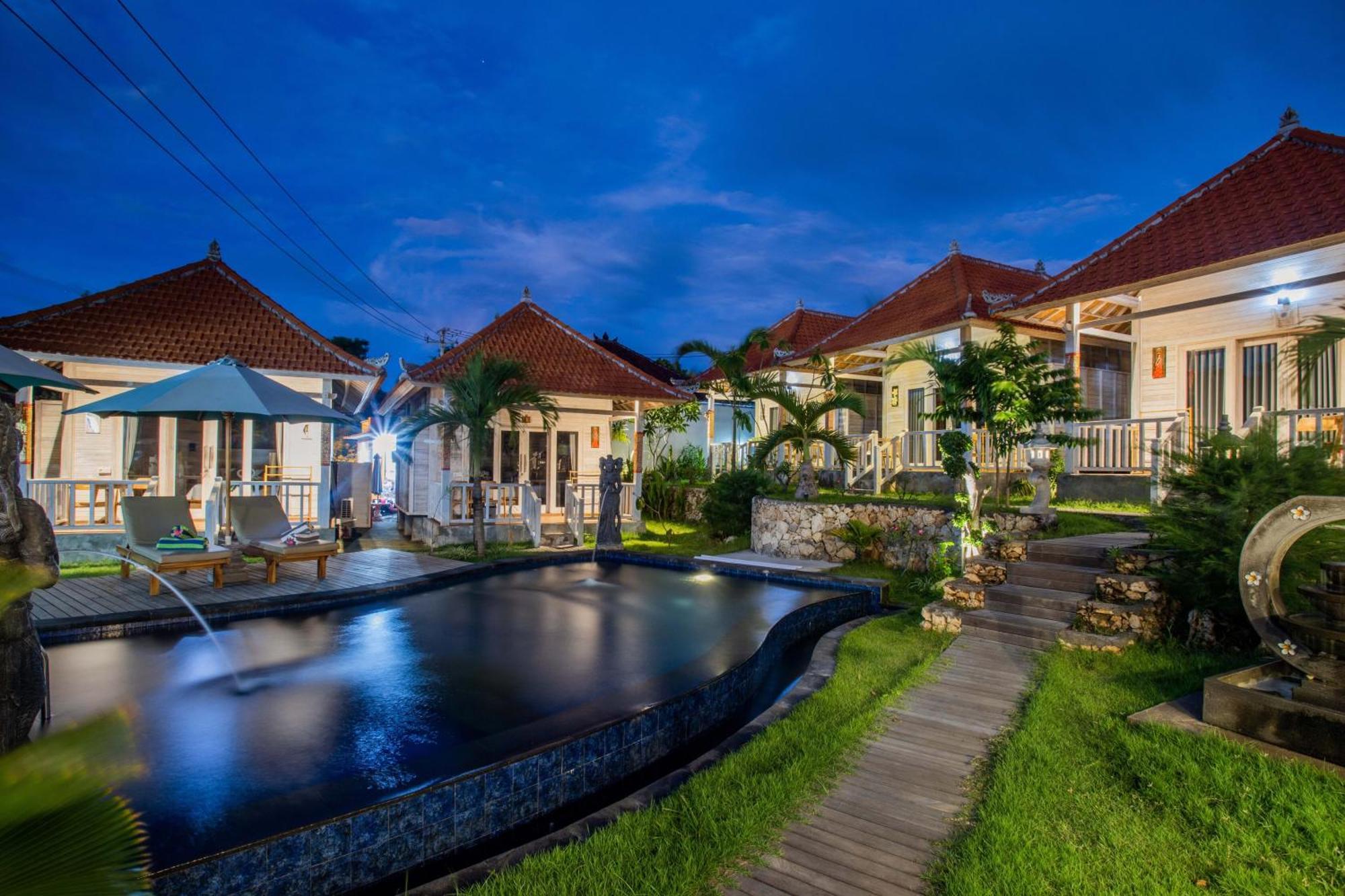 Blue Sky Villa Ceningan Lembongan Eksteriør billede