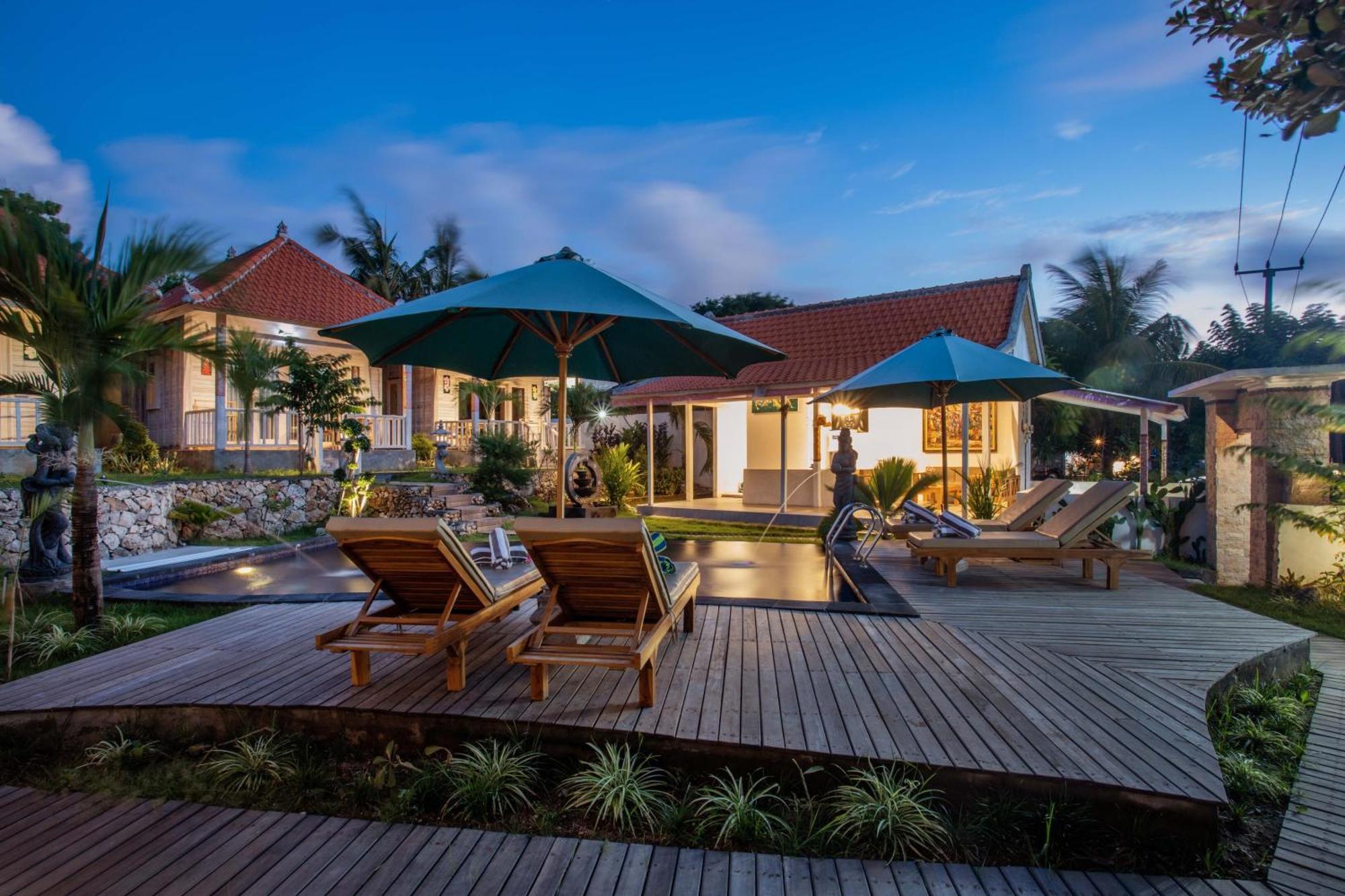 Blue Sky Villa Ceningan Lembongan Eksteriør billede