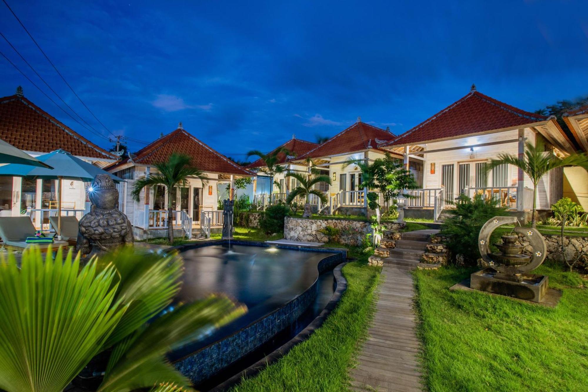 Blue Sky Villa Ceningan Lembongan Eksteriør billede