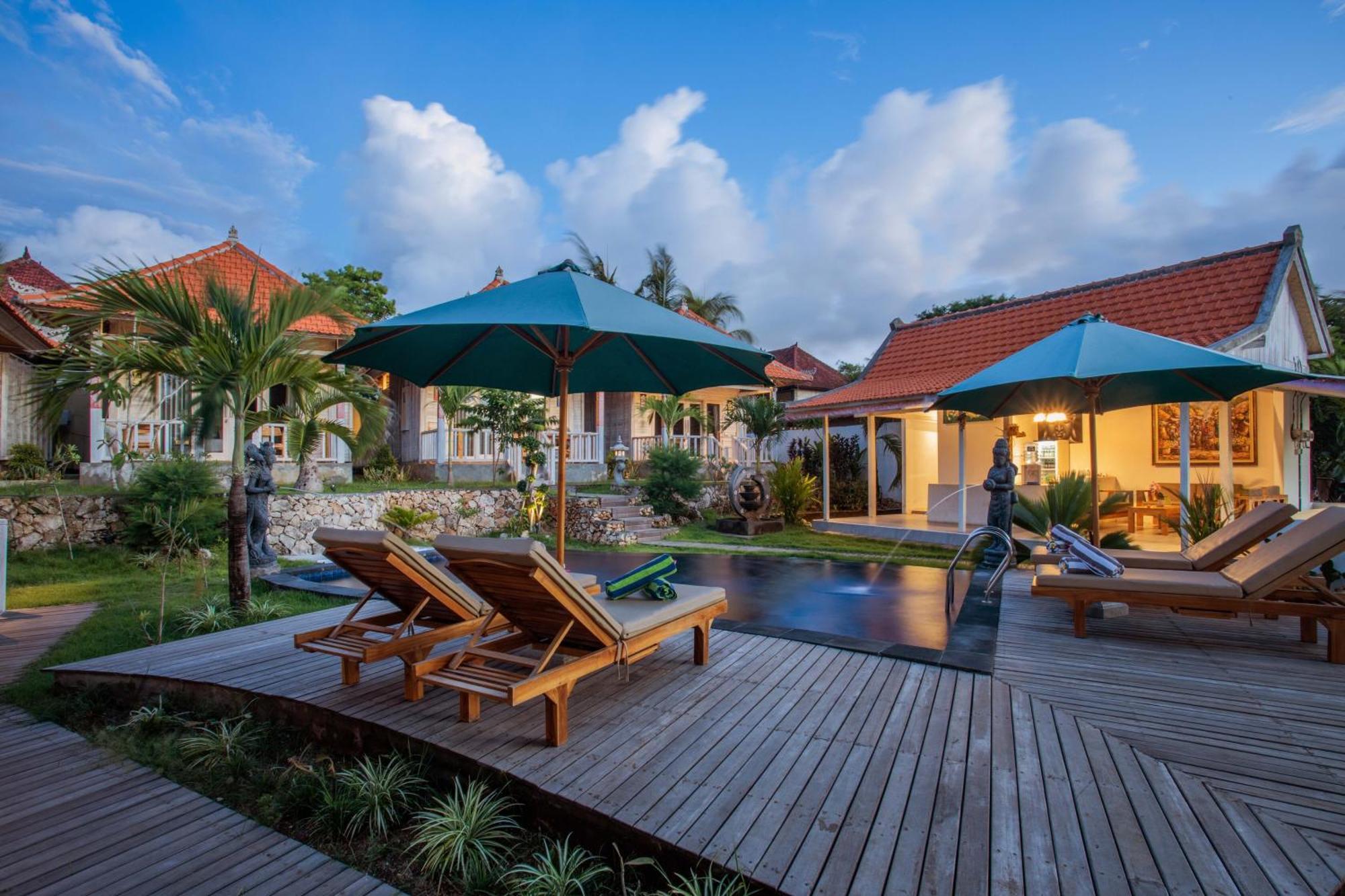 Blue Sky Villa Ceningan Lembongan Eksteriør billede