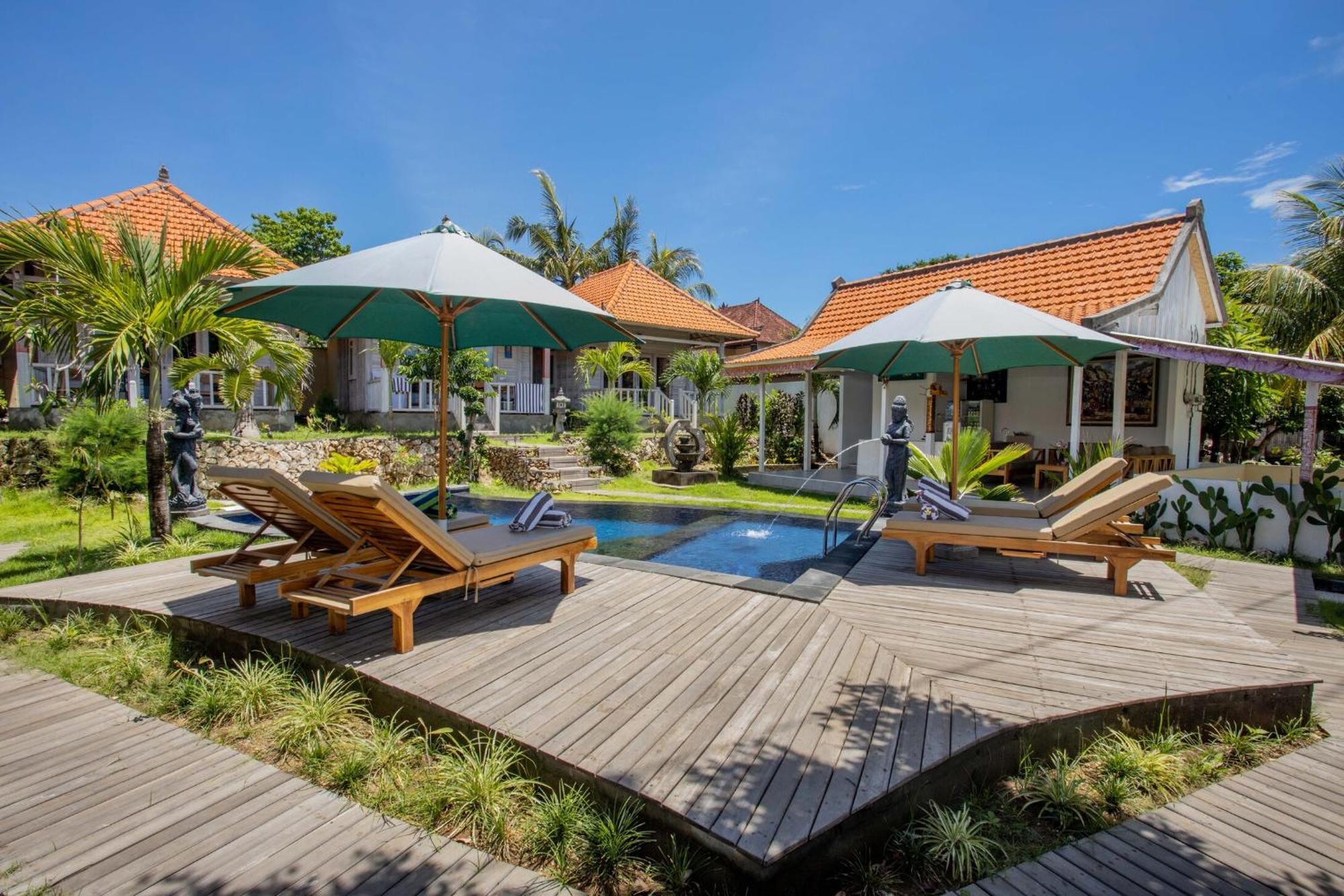 Blue Sky Villa Ceningan Lembongan Eksteriør billede