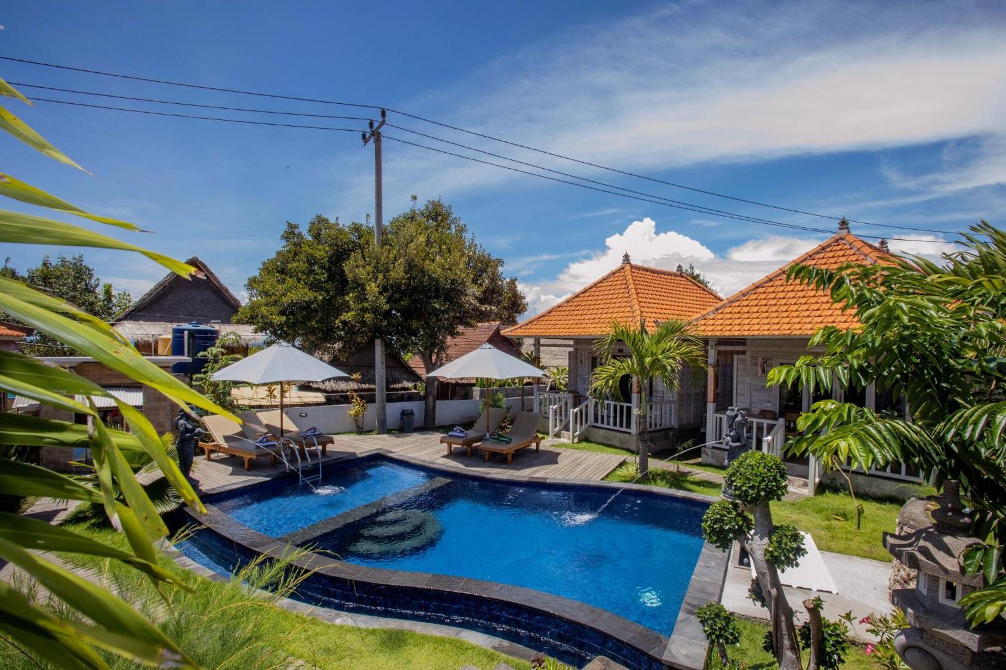 Blue Sky Villa Ceningan Lembongan Eksteriør billede